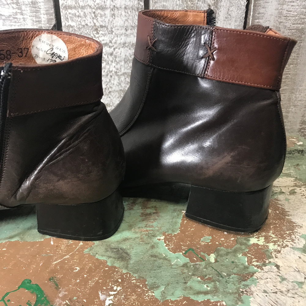 Yofi Distressed BoHo Festival Ankle Boots - Picture 8 of 8